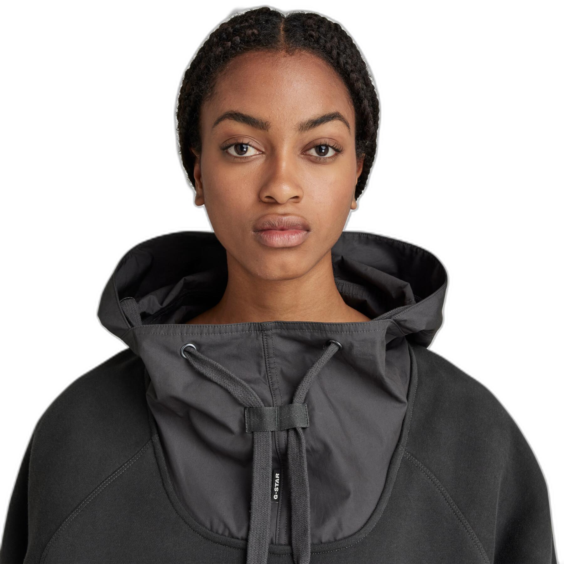 Women's hooded sweatshirt G-Star Mix Graphic Loose