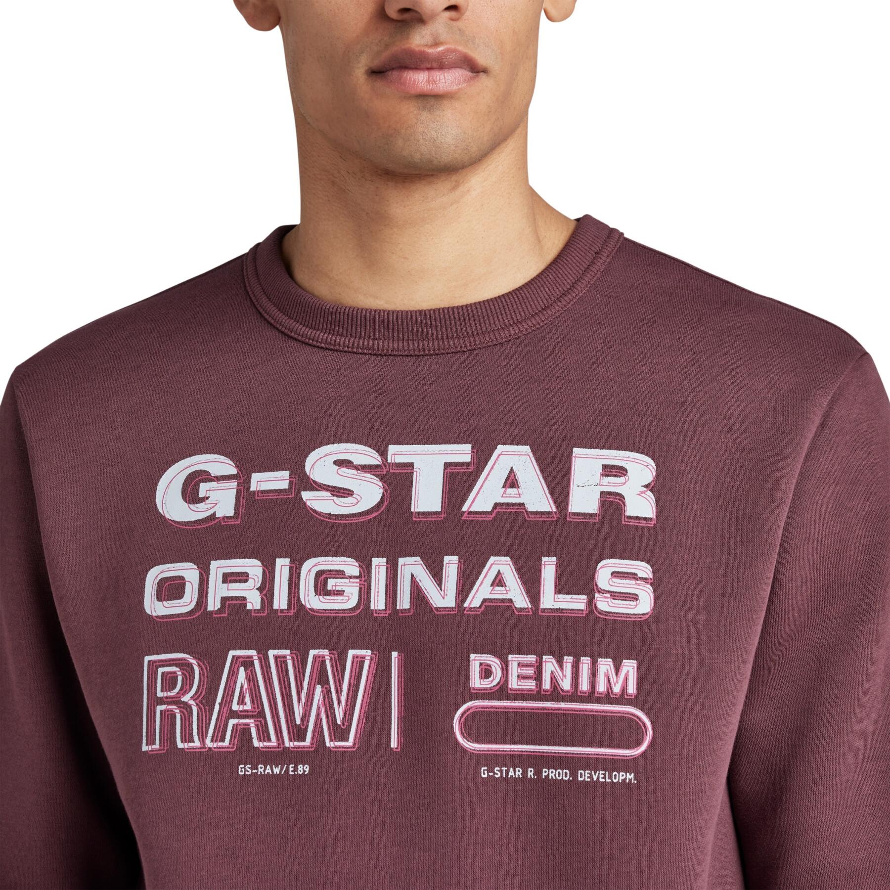 Sweatshirt G-Star Originals Stamp