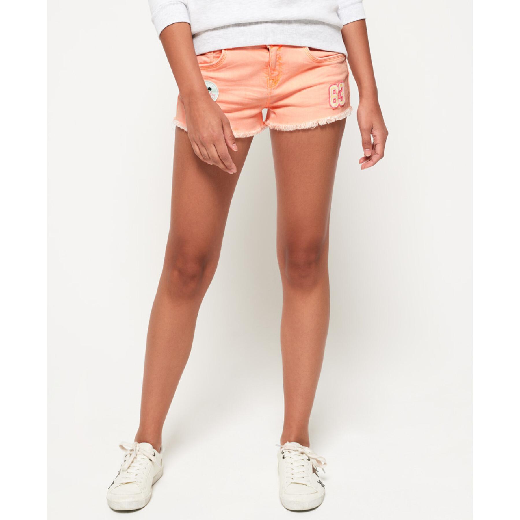 Women's denim mini shorts Superdry