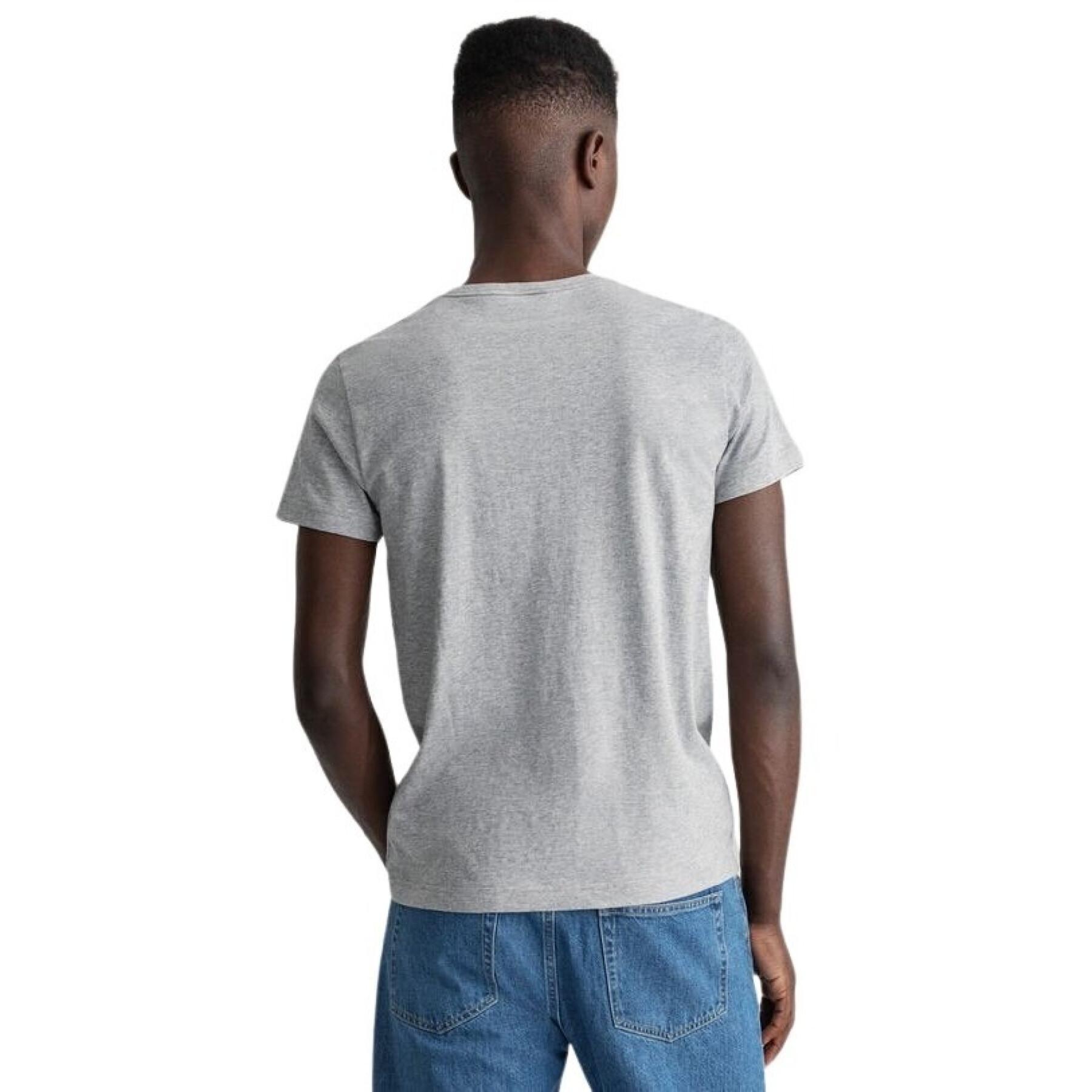 Embroidered T-shirt Gant Archive Shield