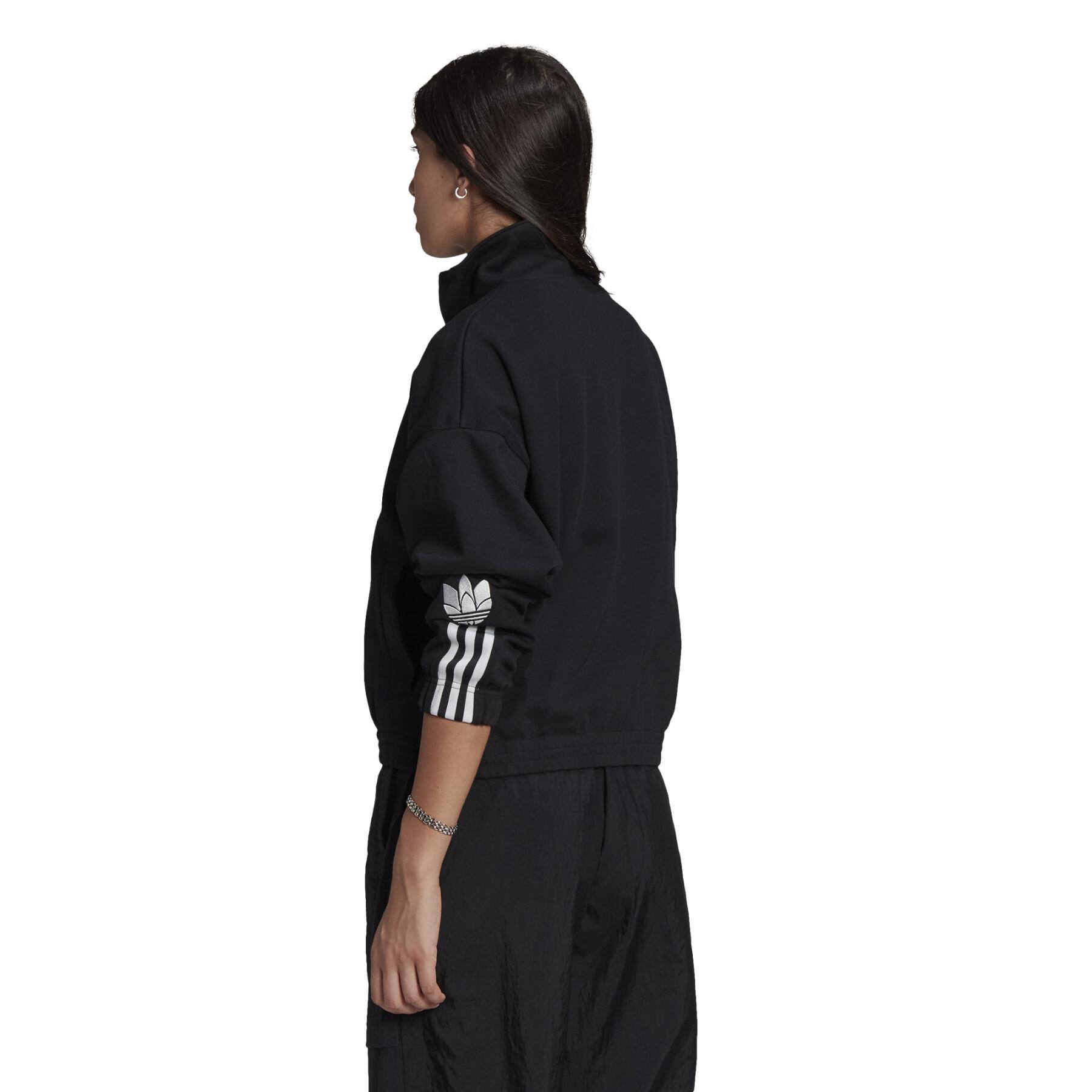 Women's sweat jacket adidas Originals Adicolor 3D Trefoil