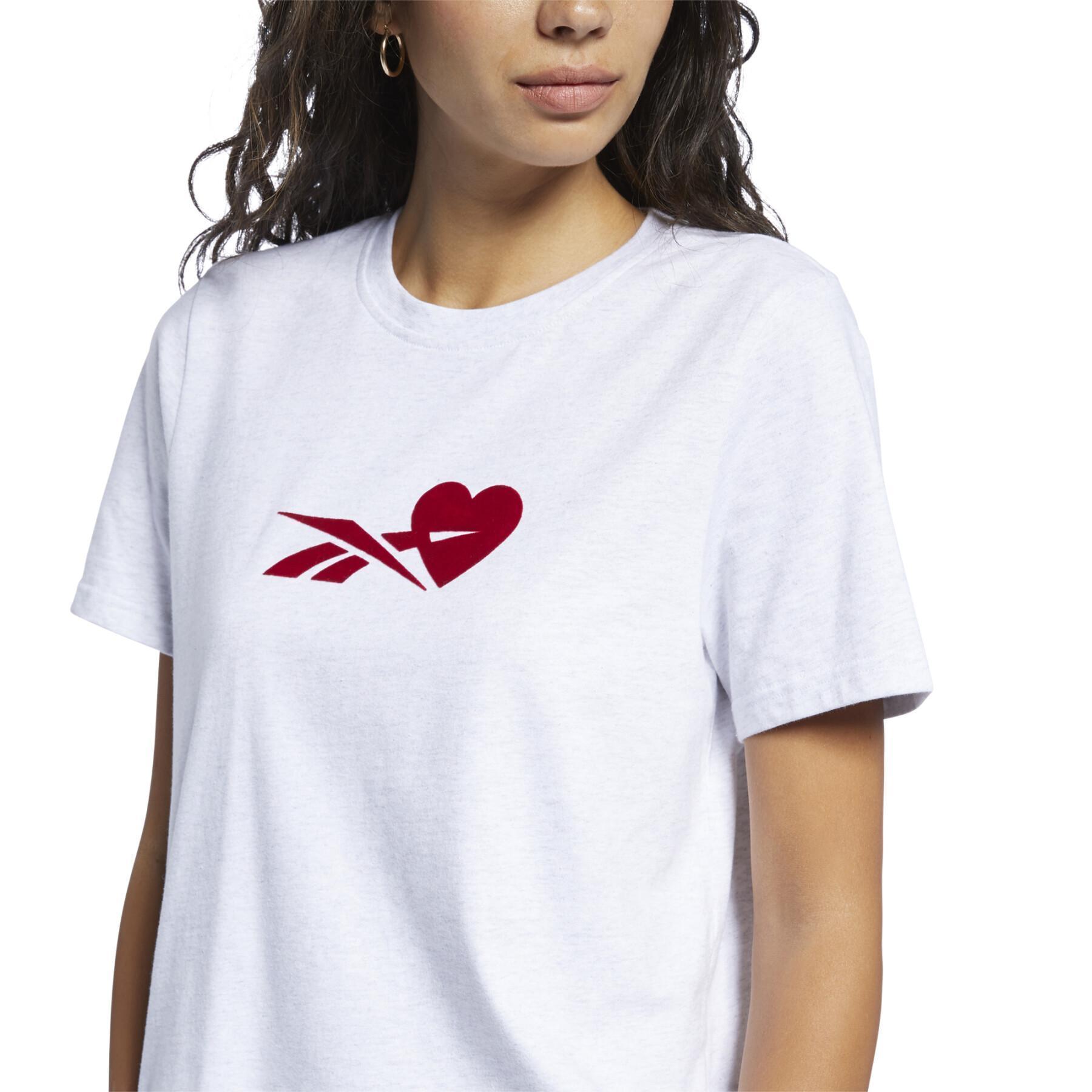 Women's T-shirt Reebok Valentine Graphic