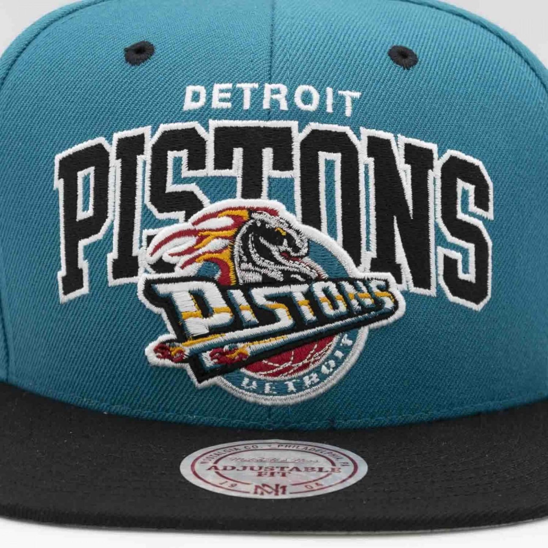 Cap Detroit Pistons hwc team arch