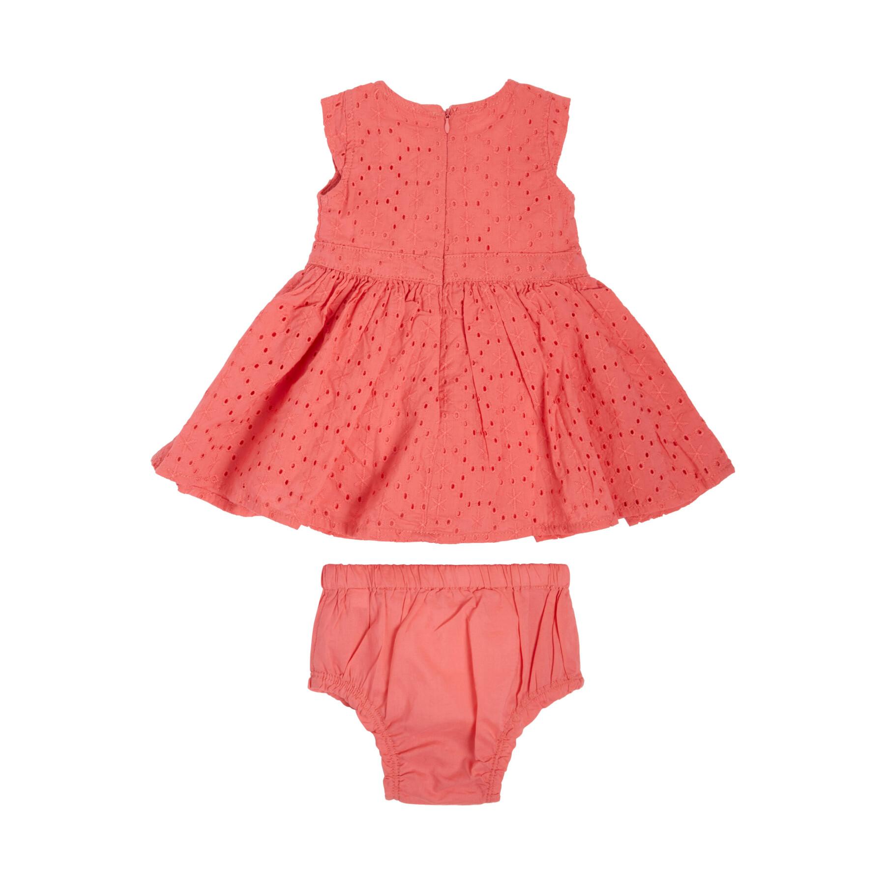 Baby girl dress + panties set Guess GMT Dye Sangallo