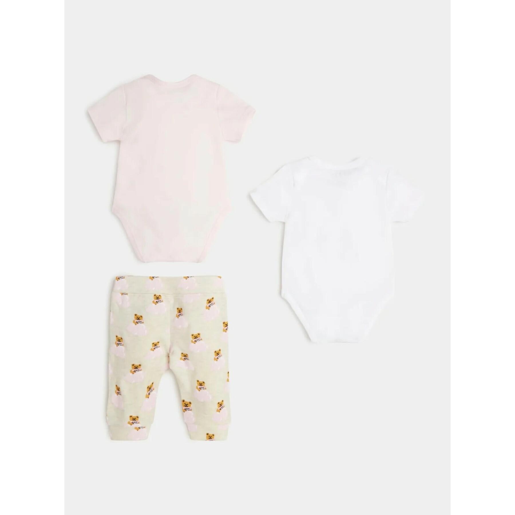 Set of 2 pieces body + baby pants Guess