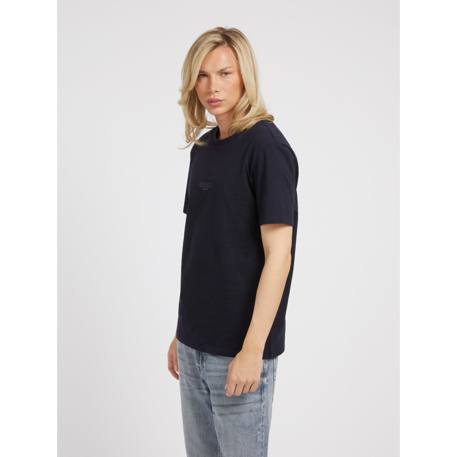 T-shirt round neck woman Guess Aidy CN