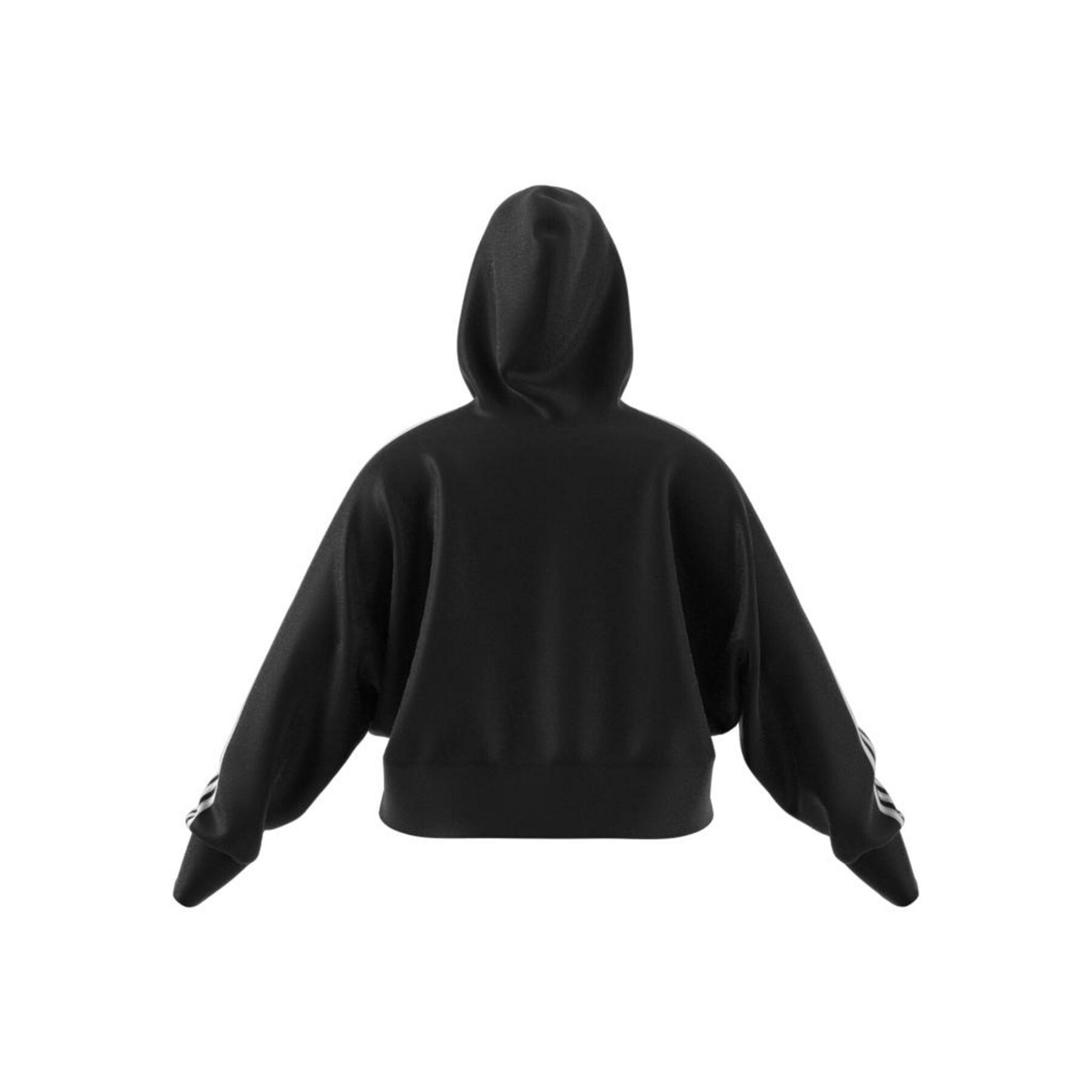 Women's hooded sweatshirt adidas Originals Adicolor Cropped