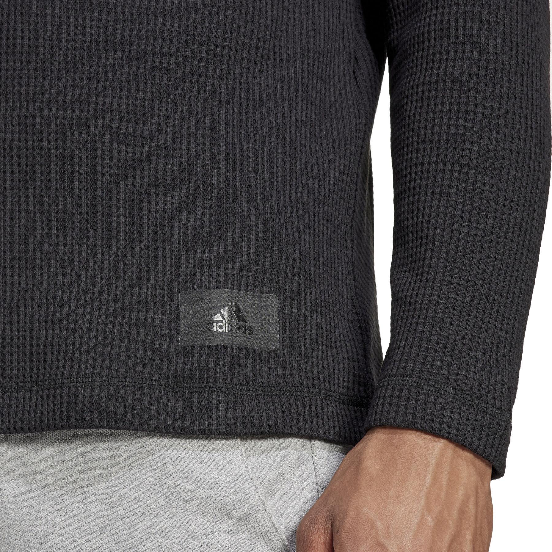 Sweatshirt adidas Sportswear Waffle Knit Pocket
