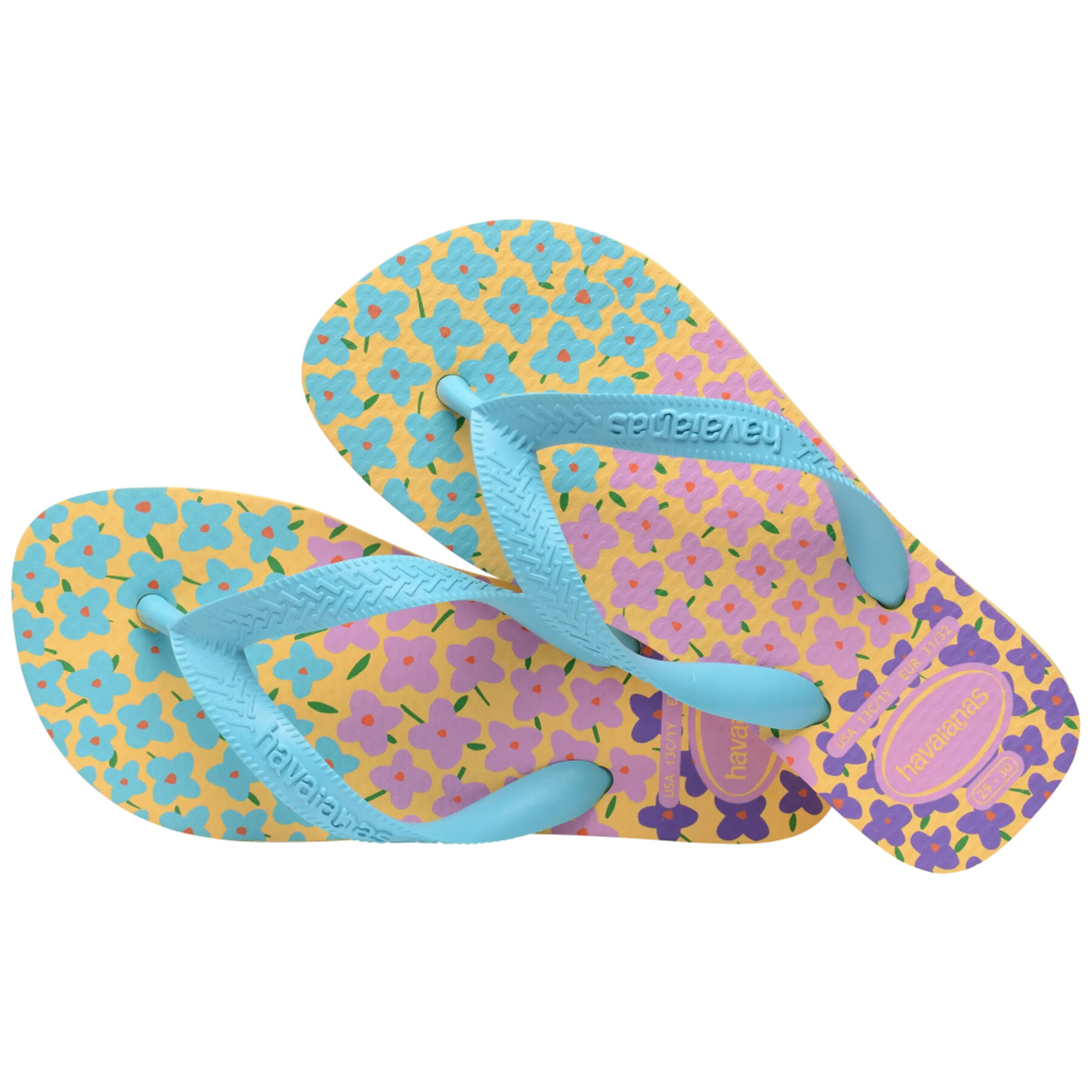 Baby flip-flops Havaianas Flores