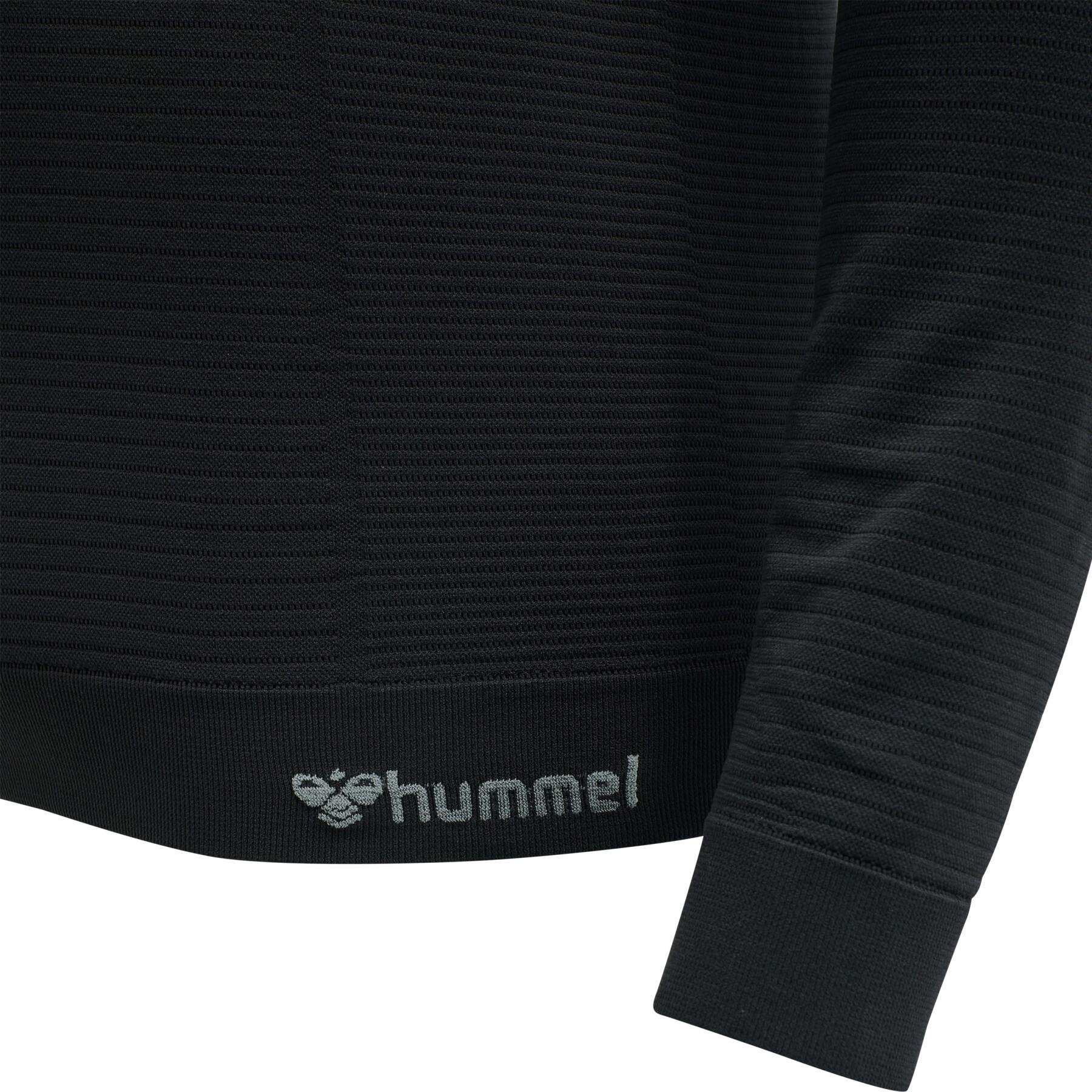 Semi-zipped tracksuit jacket Hummel Stroke