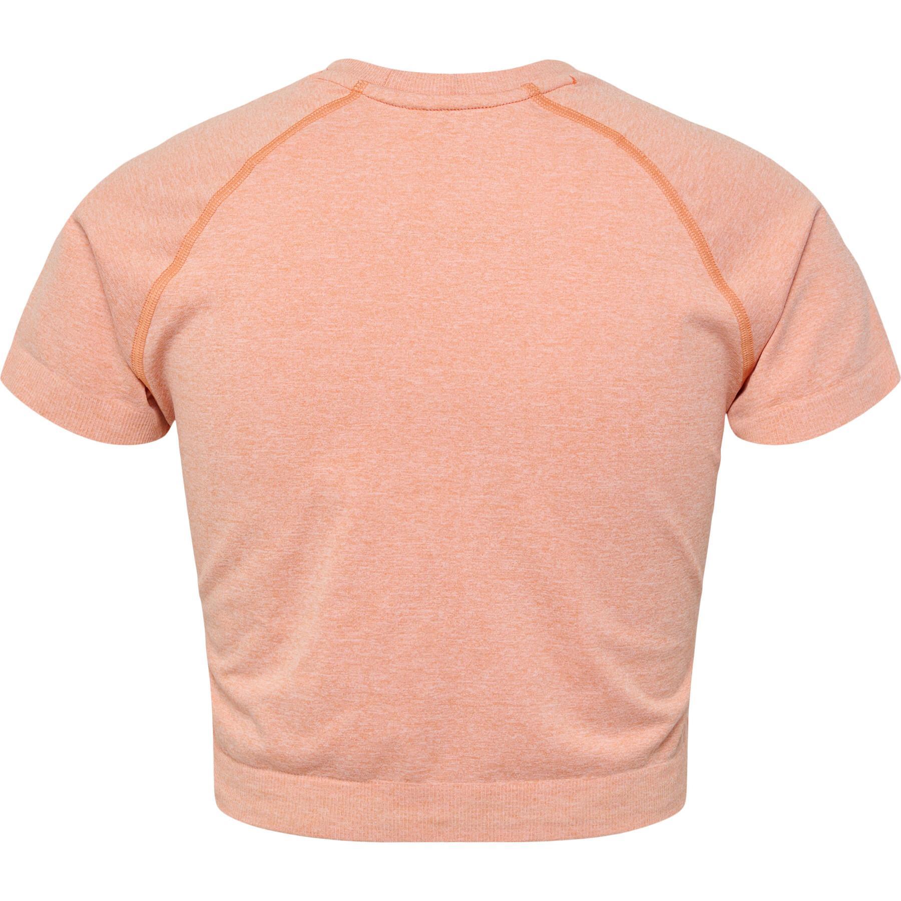 Women's short seamless T-shirt Hummel CI