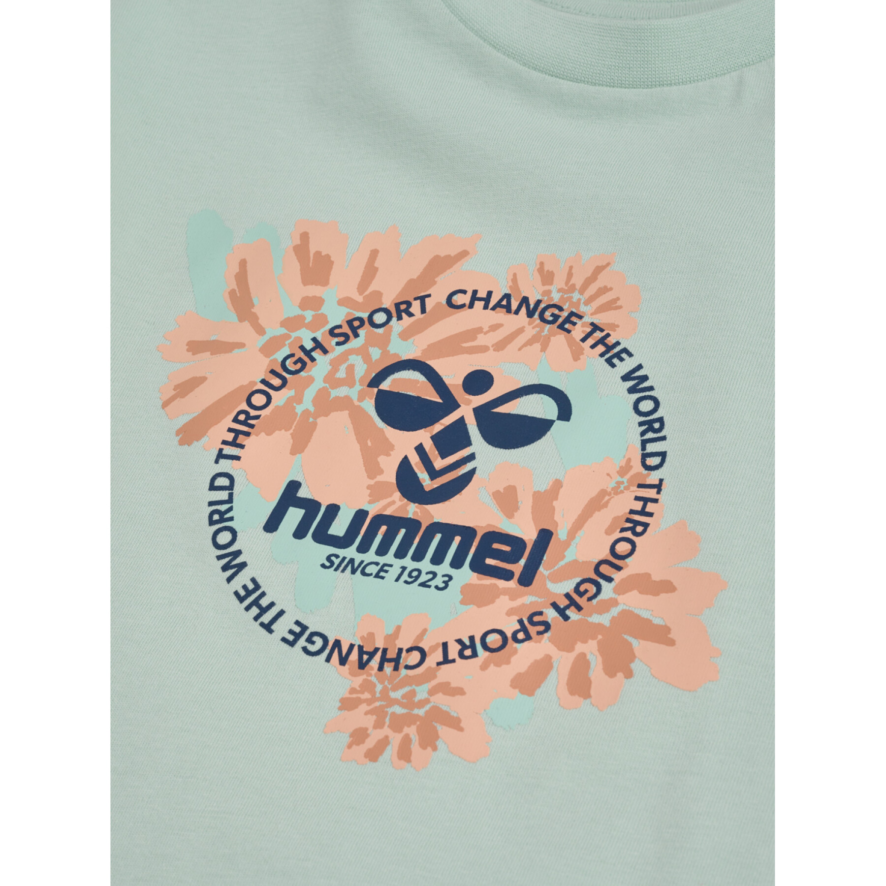 Girl t-shirt dress Hummel Flowi