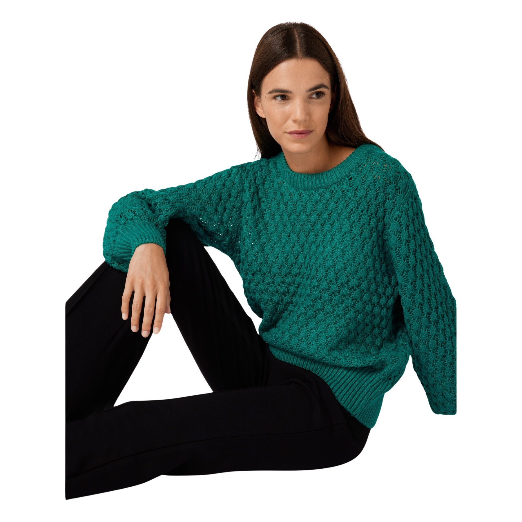 Women's long sleeve sweater Ichi Betias