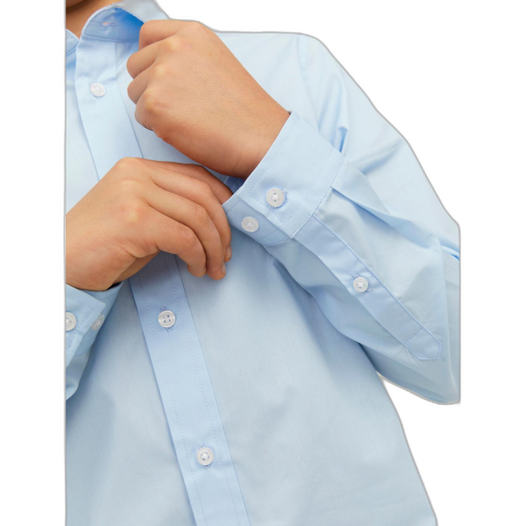 Long sleeve shirt for kids Jack & Jones Joe Plain