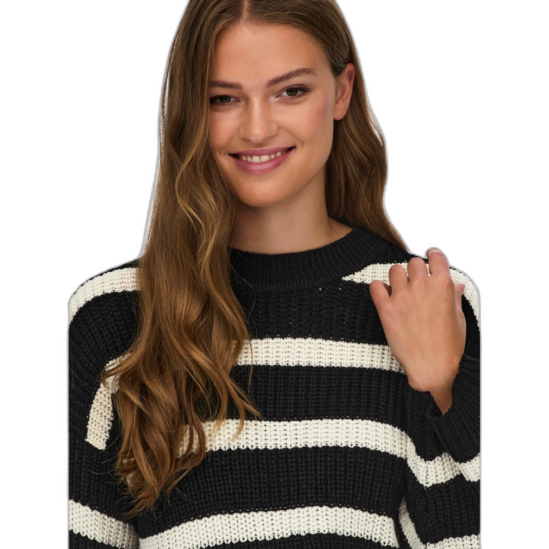 Women's knitted sweater JDY Justy Stripe
