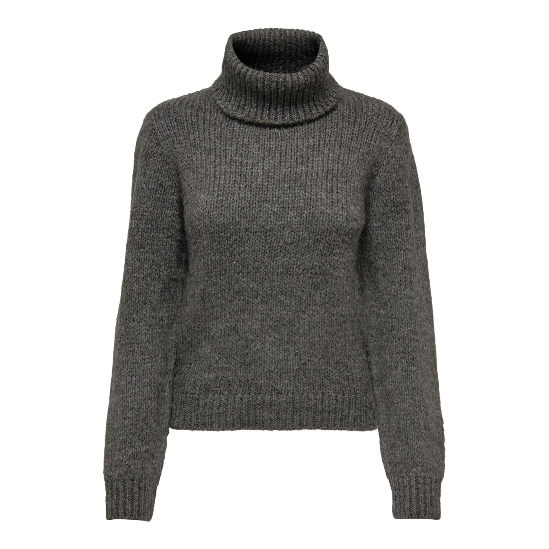 Women's knitted turtleneck sweater JDY Dinea