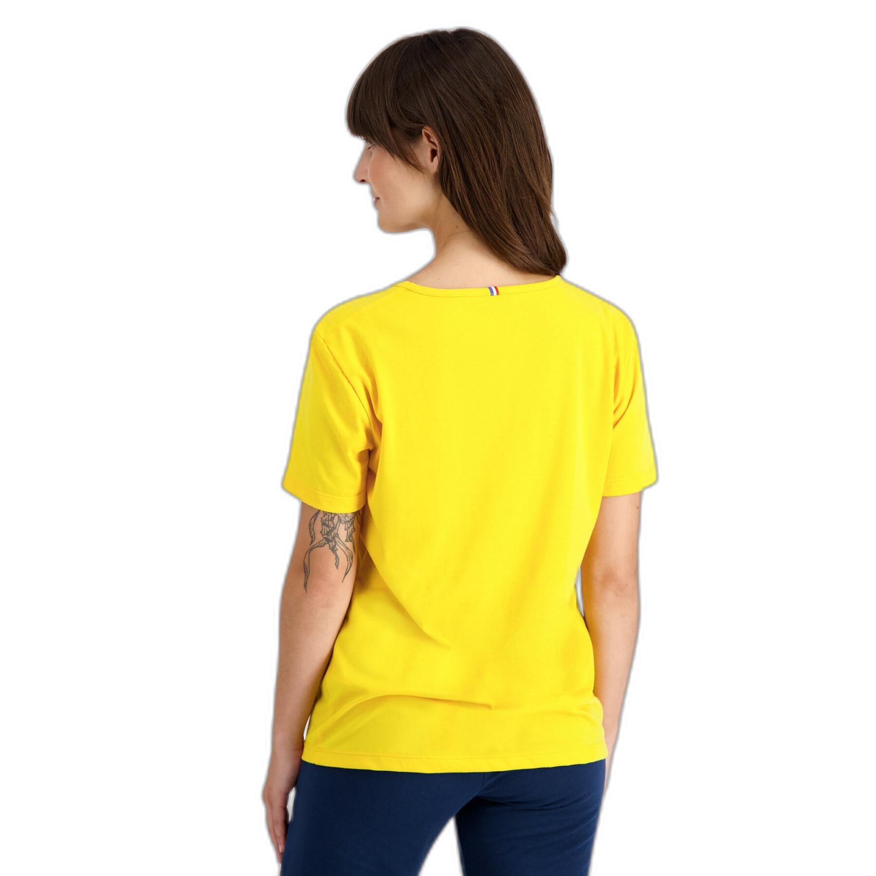 Women's v-neck T-shirt Le Coq Sportif Essentiels N°2