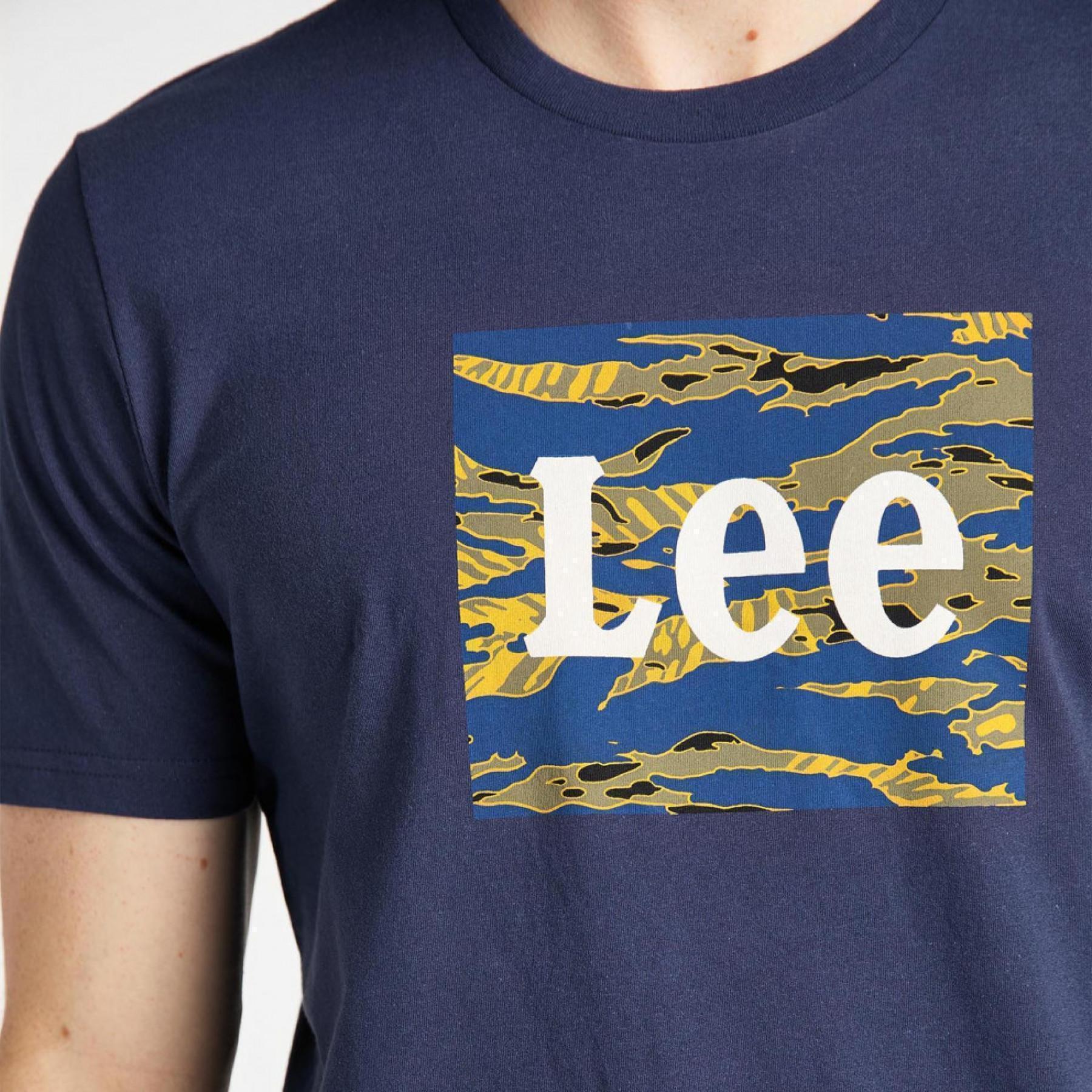 T-shirt Lee Camo Package Dark Navy