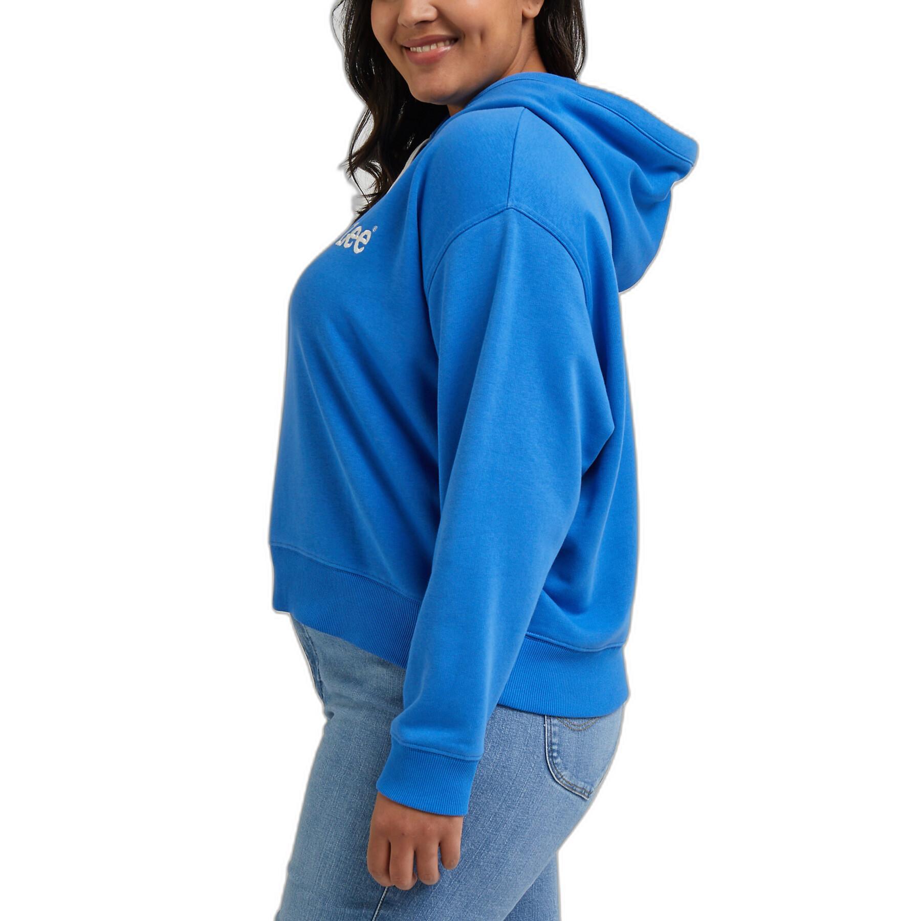 Sweatshirt hoodie woman Lee Essential