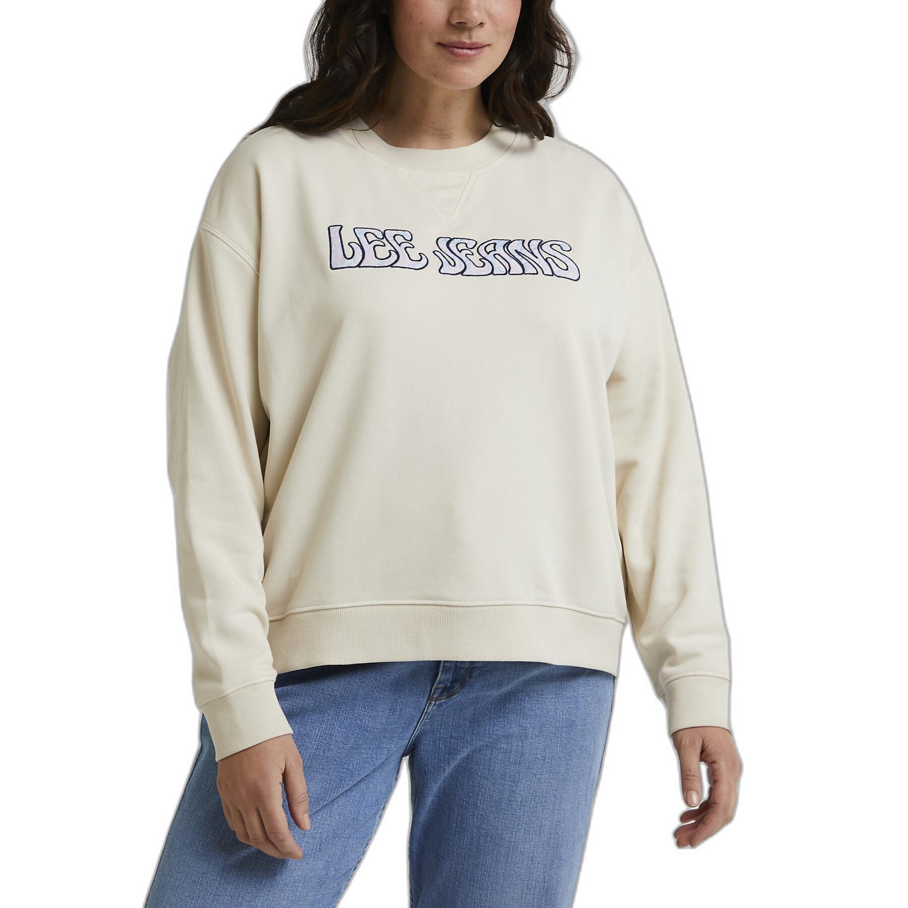 Sweatshirt women's crop Lee