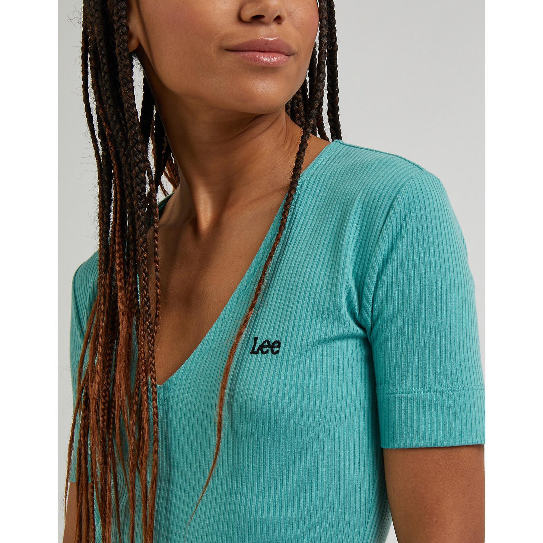 Women's v-neck T-shirt Lee