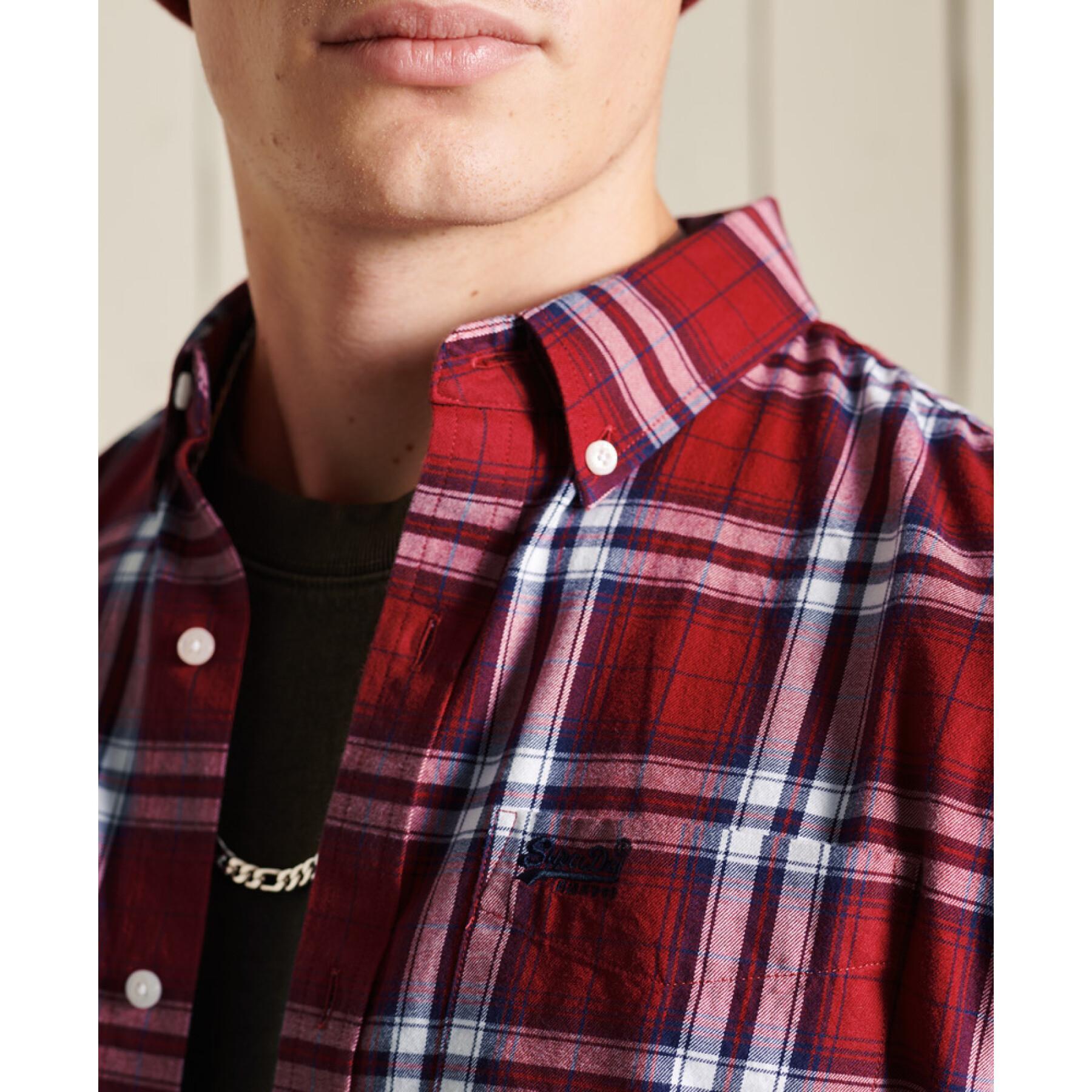 Classic button-down shirt in organic cotton Superdry London