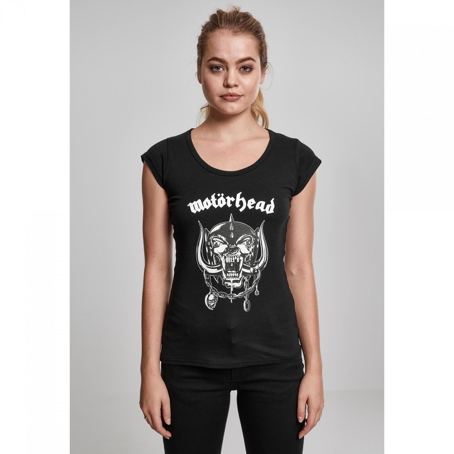 T-shirt woman Urban Classic motörhead logo cutted ba