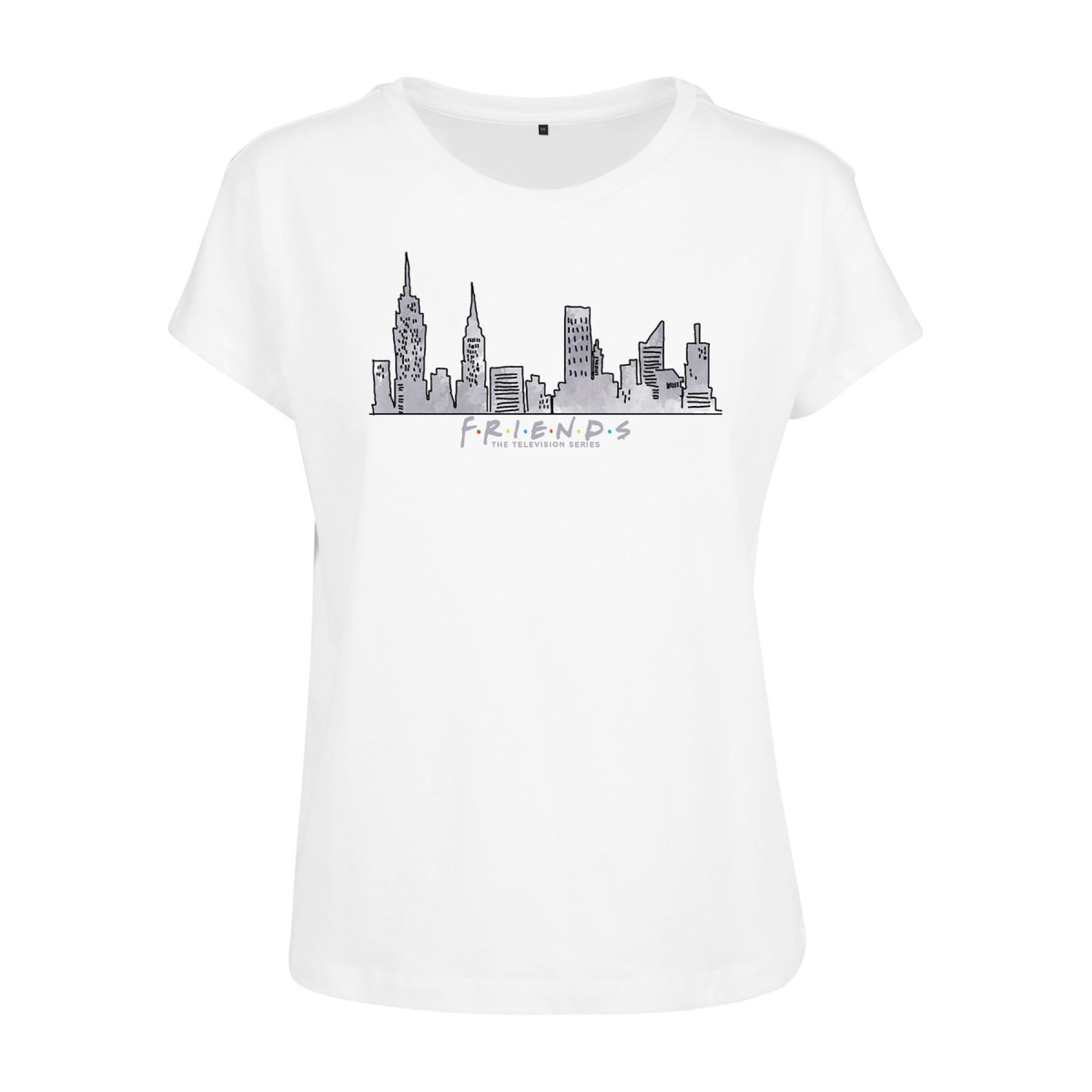 Women's T-shirt Urban Classics friends skyline box