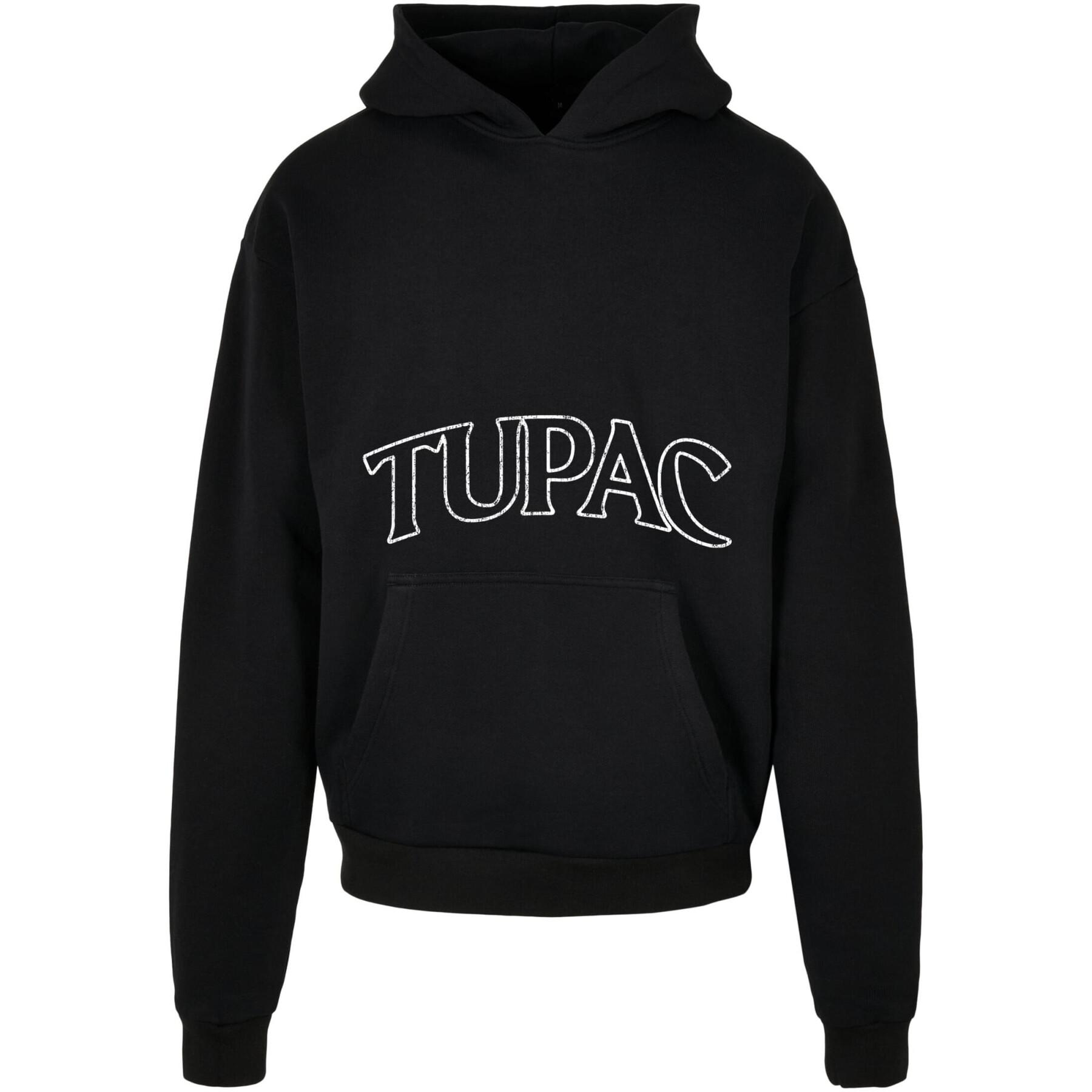 Sweatshirt hooded Mister Tee Tupac Up