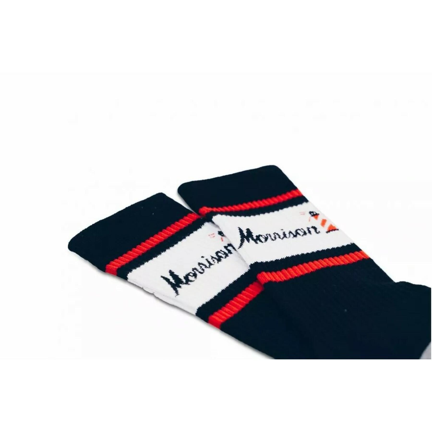 Socks Morrison Shoes Roller Black Logo
