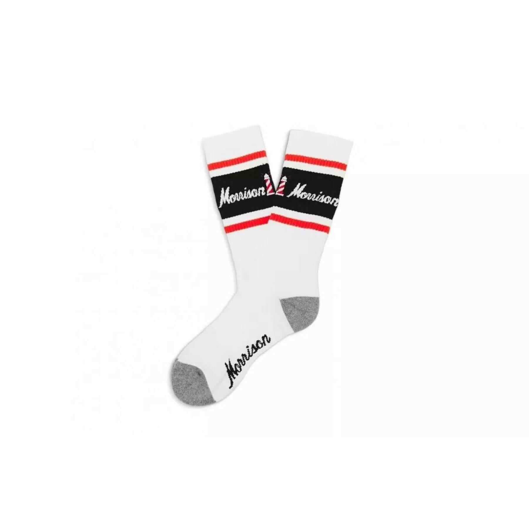 Socks Morrison Shoes Roller White Logo