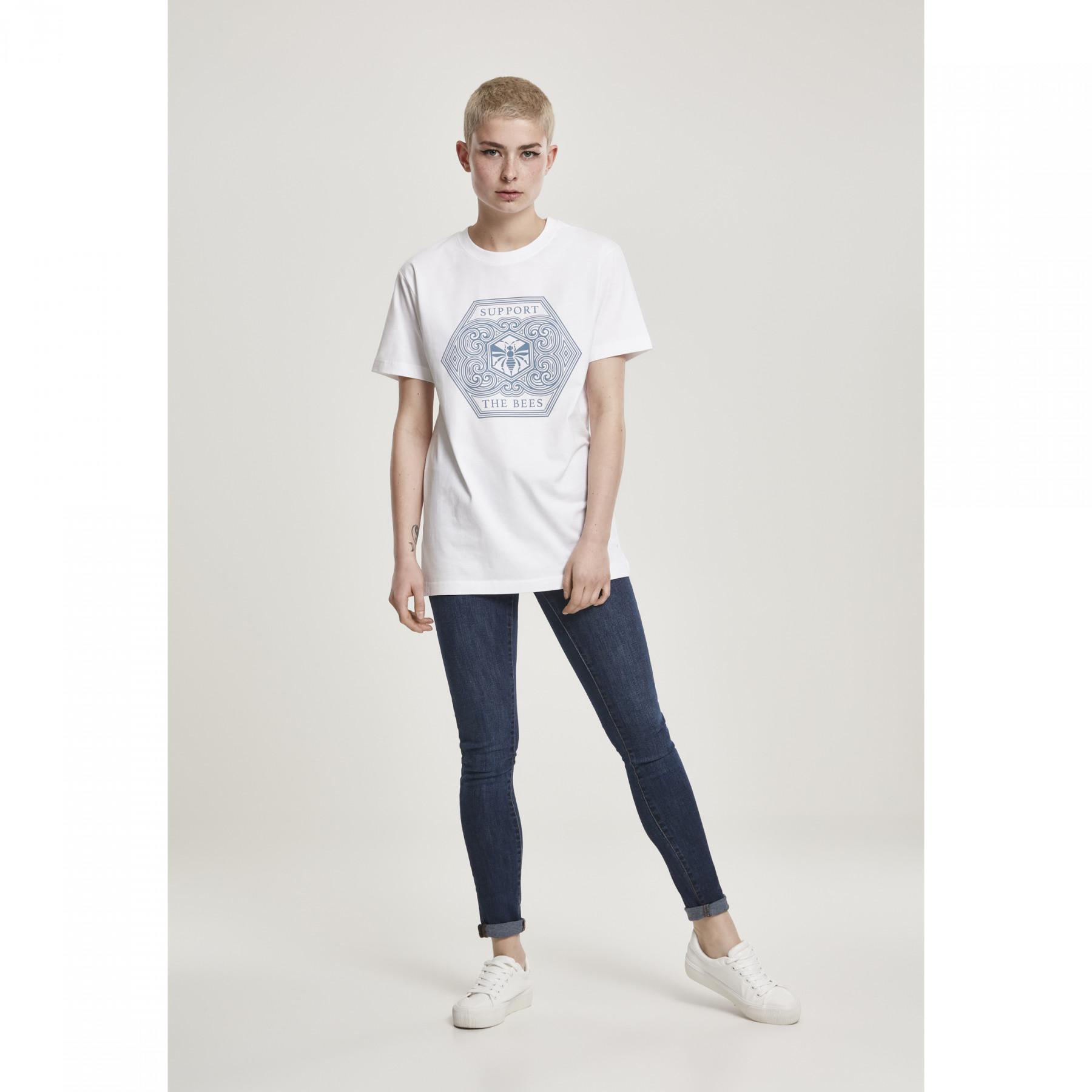 Women's T-shirt Mister Tee support the bee