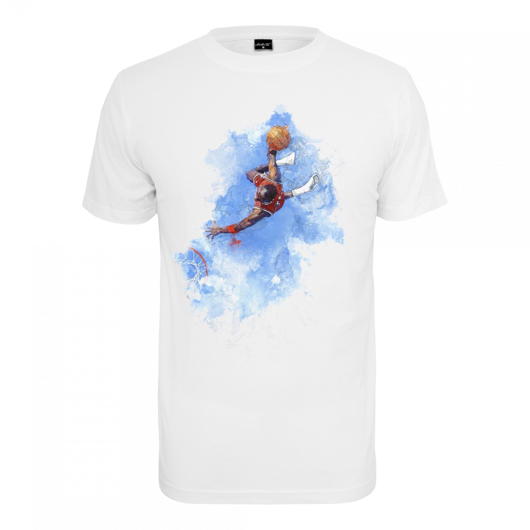T-shirt Mister Tee basketball clouds