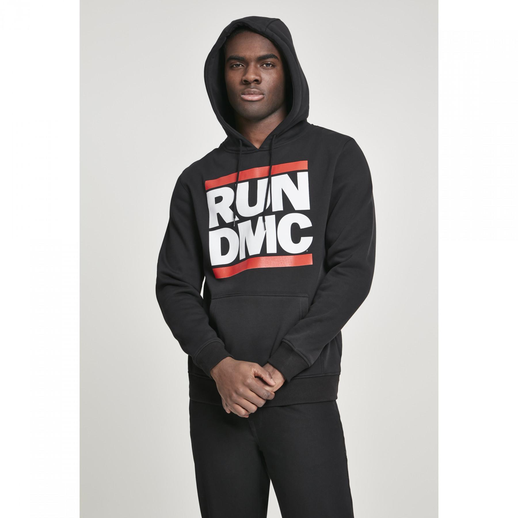 Hooded sweatshirt Mister Tee run dmc logo