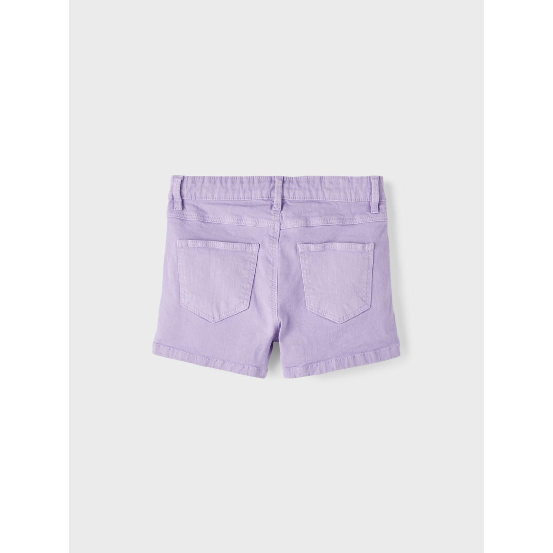 Girl's twill shorts Name it 8212-TP