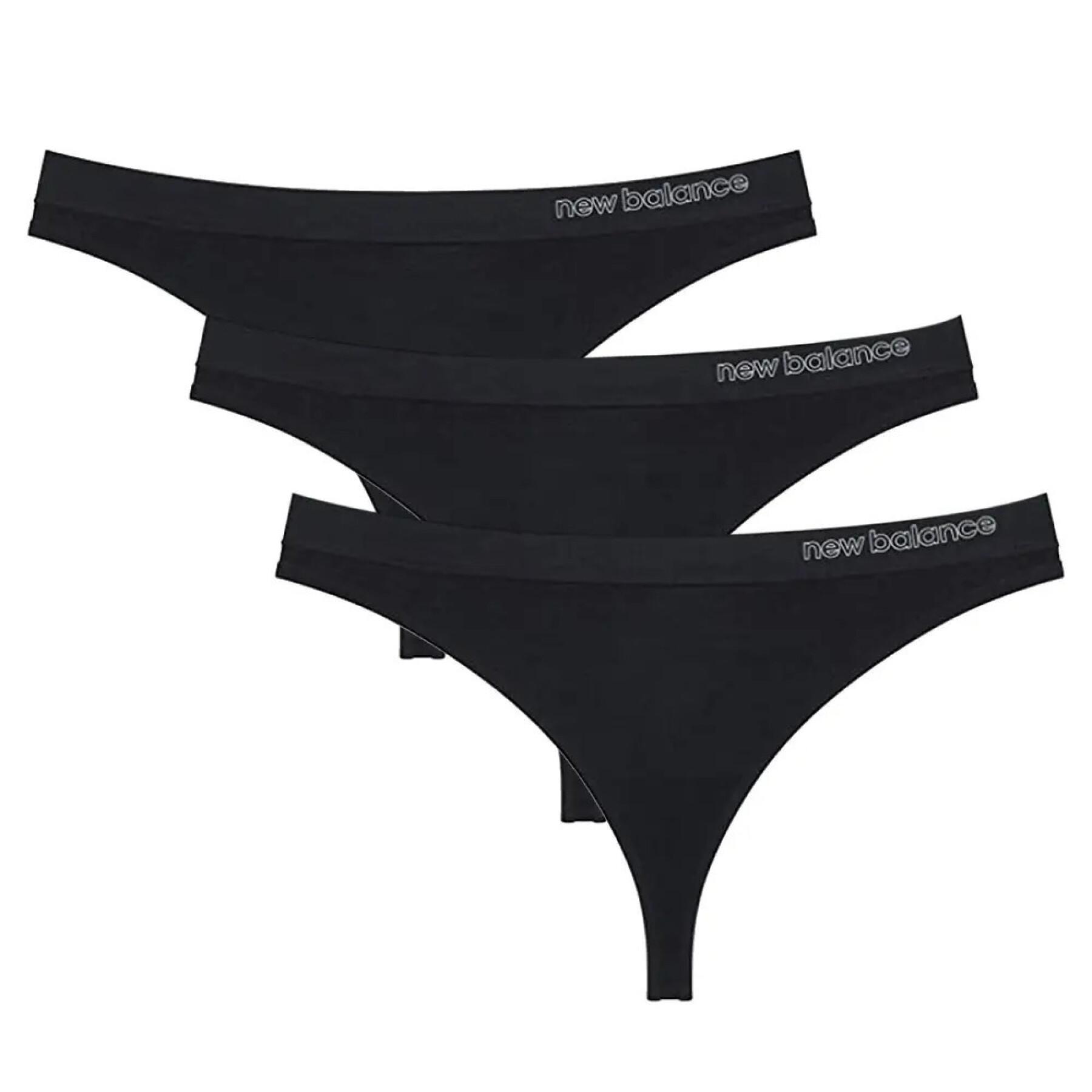 Set of 3 seamless thongs for women New Balance - Women's underwear -  Underwear - Accessories