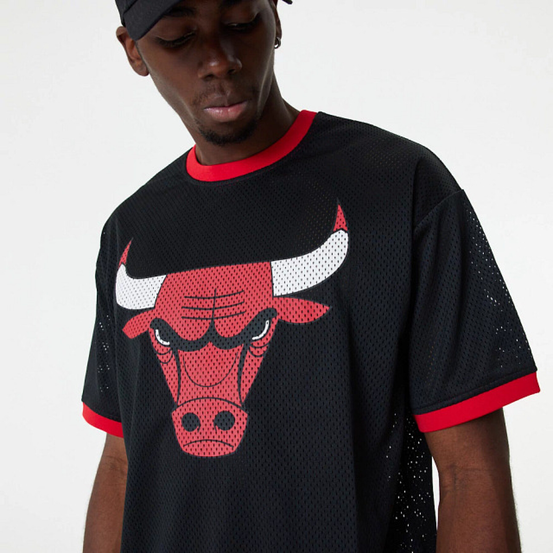 Mesh T-shirt Chicago Bulls NBA Team Logo