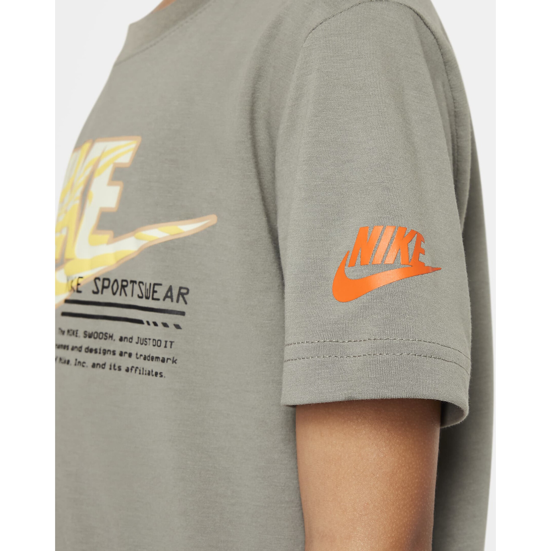 Child's T-shirt Nike Futura Micro Text