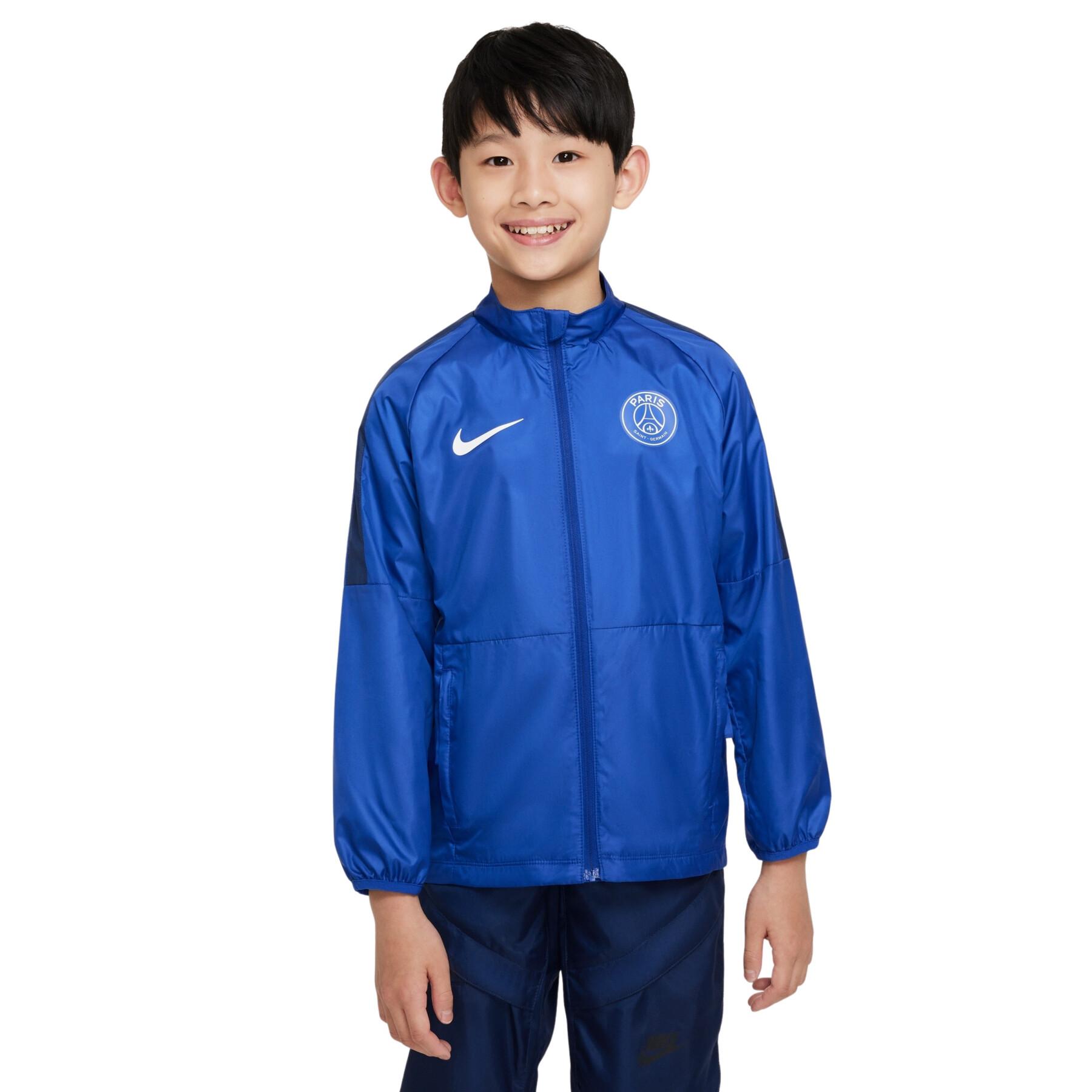 Waterproof jacket for children PSG Academy 2022/23