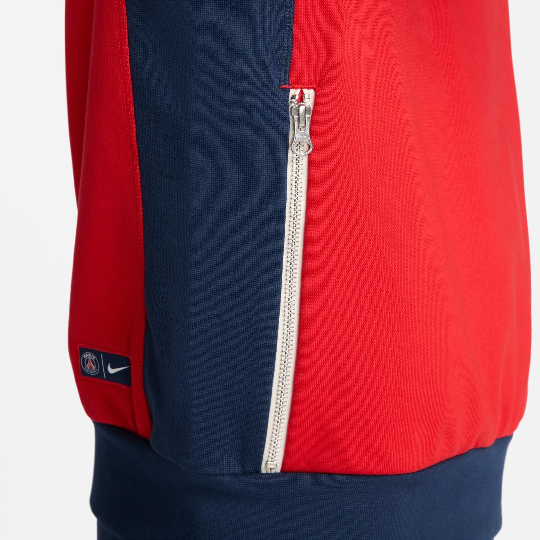Round neck sweatshirt PSG Fleece Travel Gx 2023/24