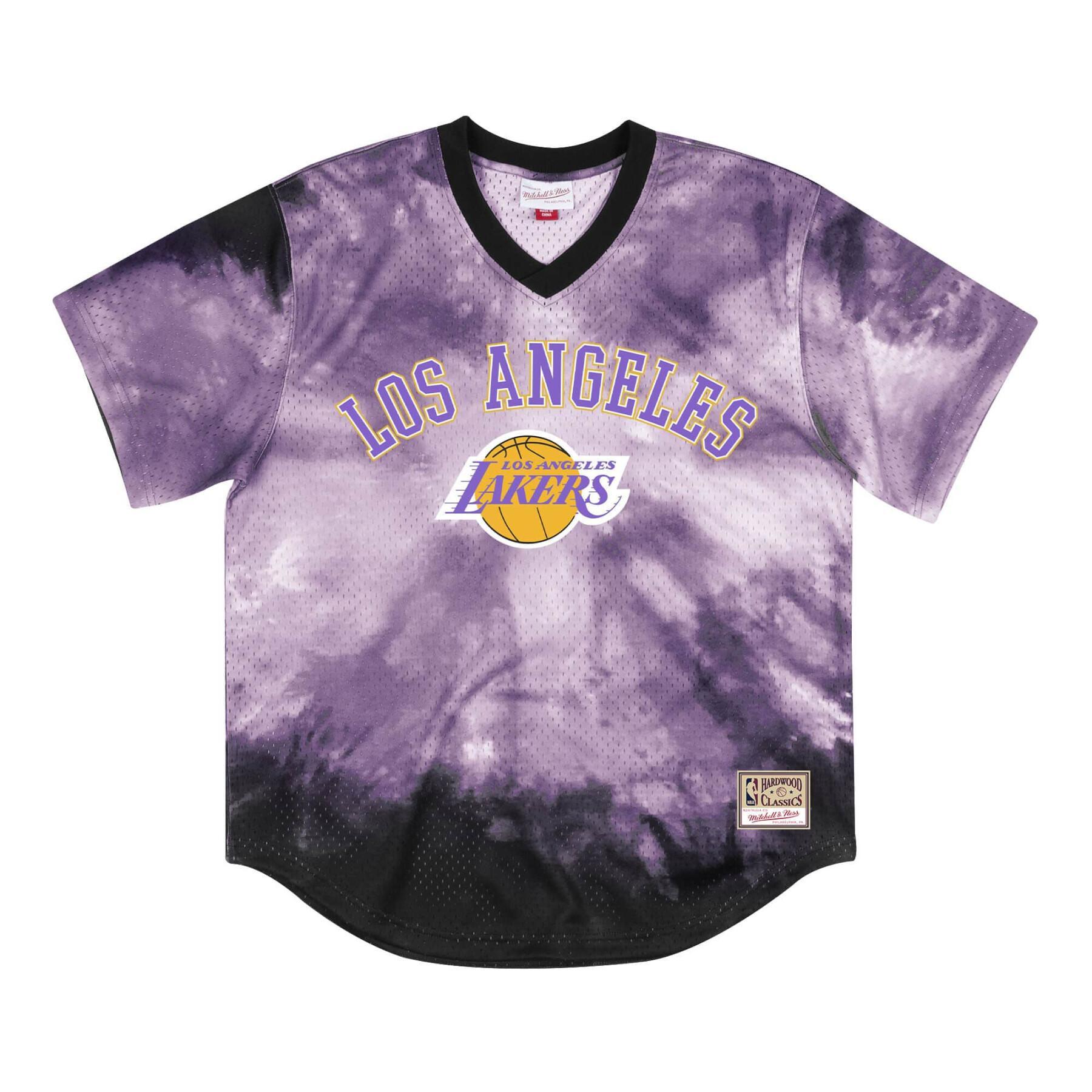 MITCHELL & NESS Los Angeles Lakers Tiger Camo Oversized Tee