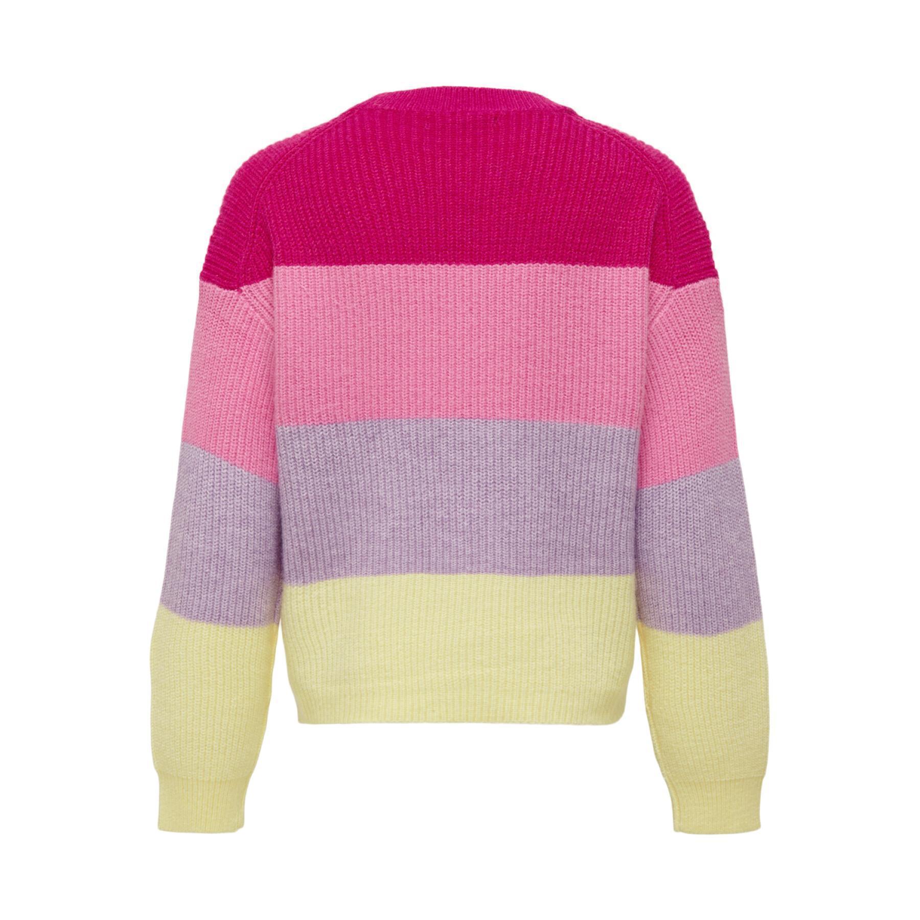 Girl's sweater Only kids Kogsandy Stripe