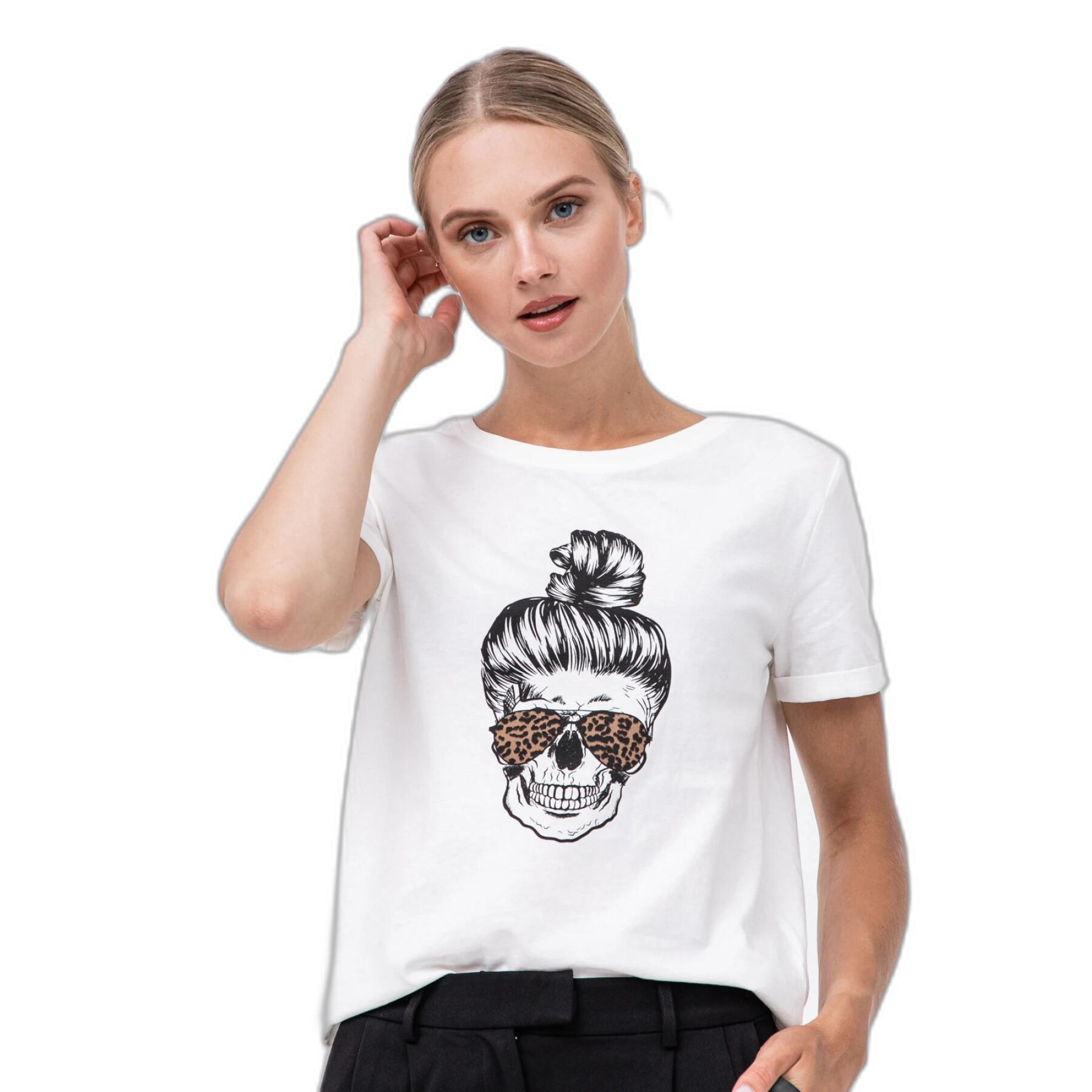 Women's T-shirt Only Silvia Skull