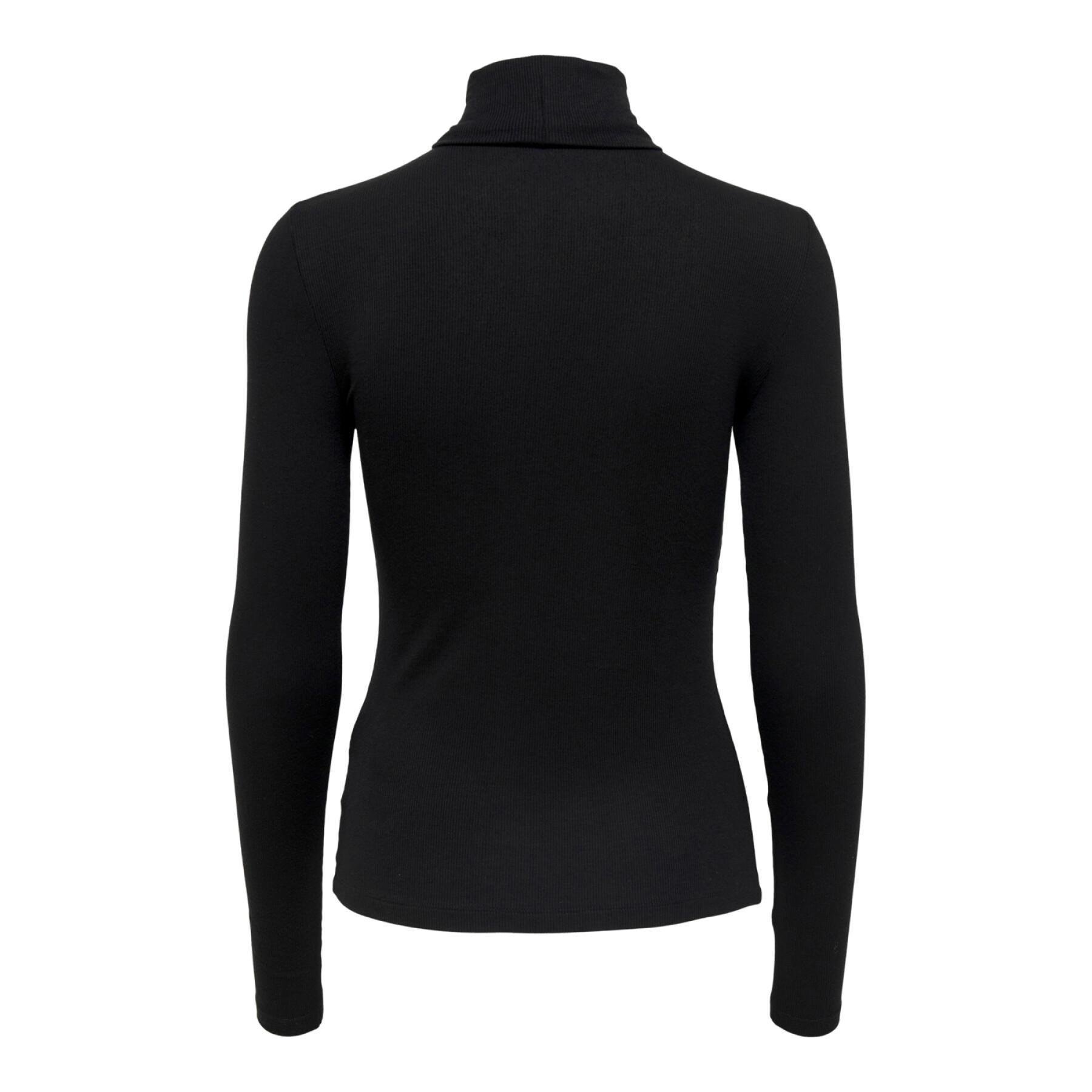 Long sleeve turtleneck T-shirt Only Sille