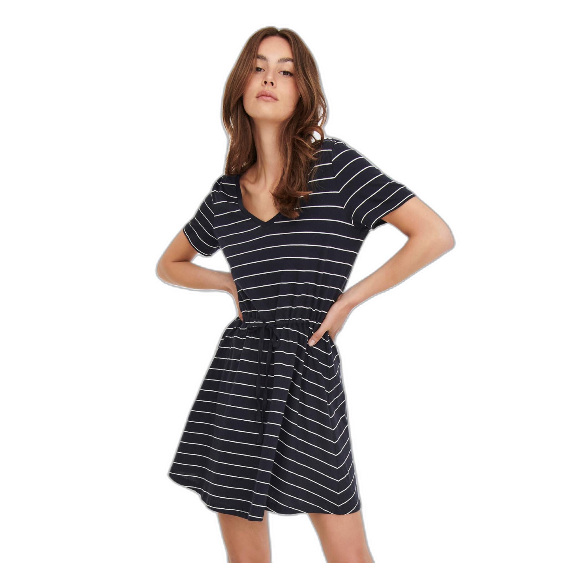 Short v-neck dress for women Only JRS May