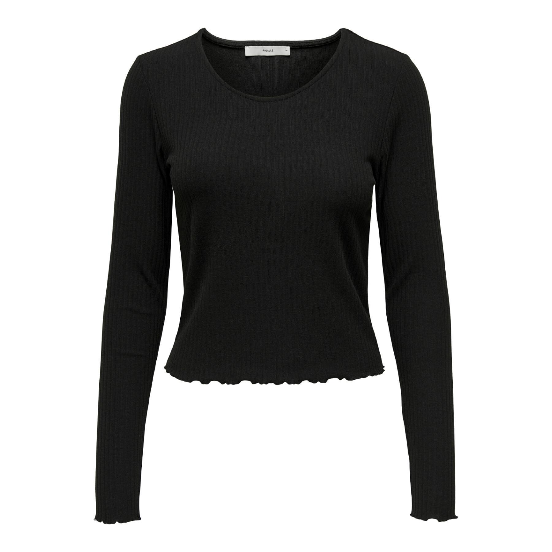 Women's long-sleeved round-neck T-shirt Only Emma