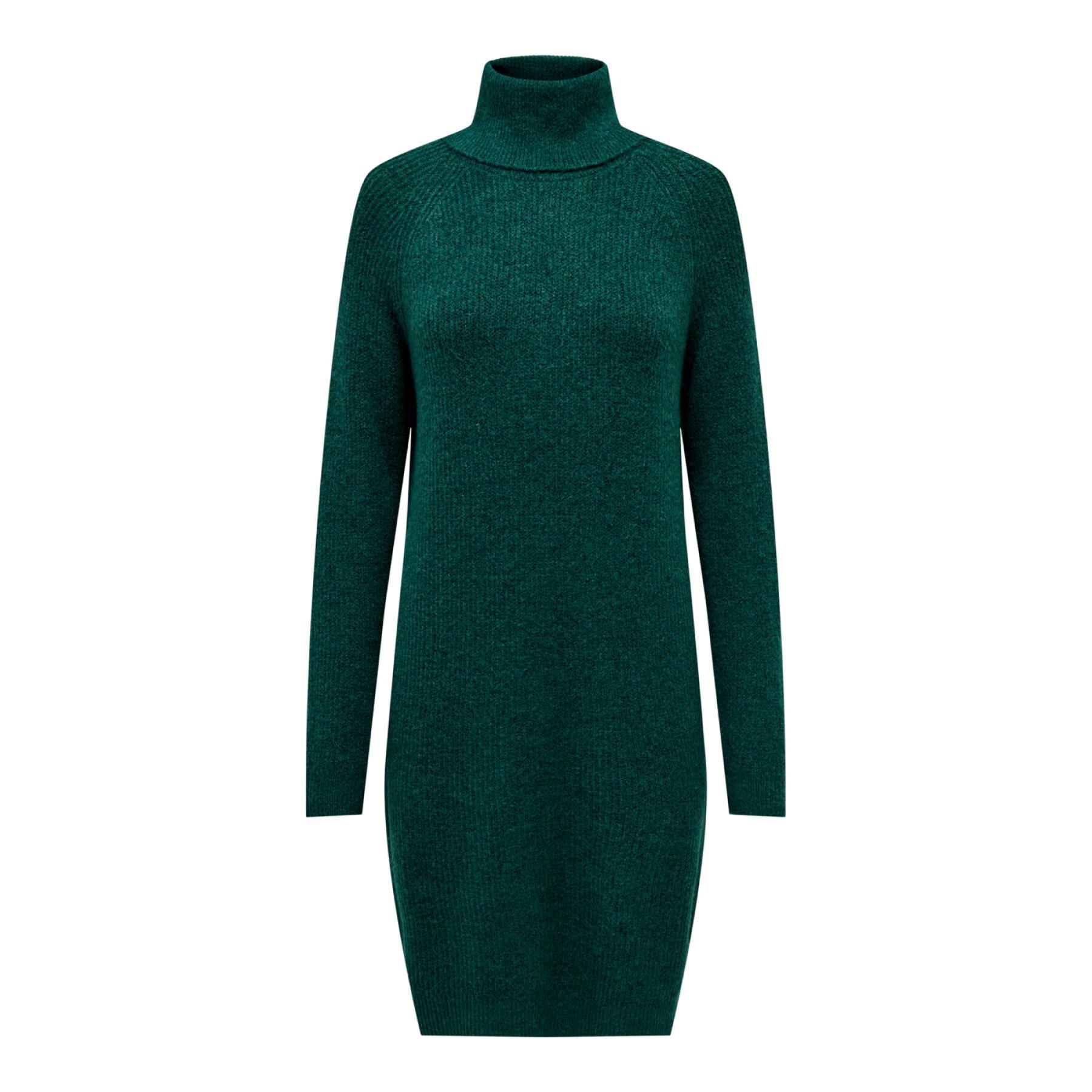 Women's long-sleeved turtleneck dress Only Onlsilly Bf Knt