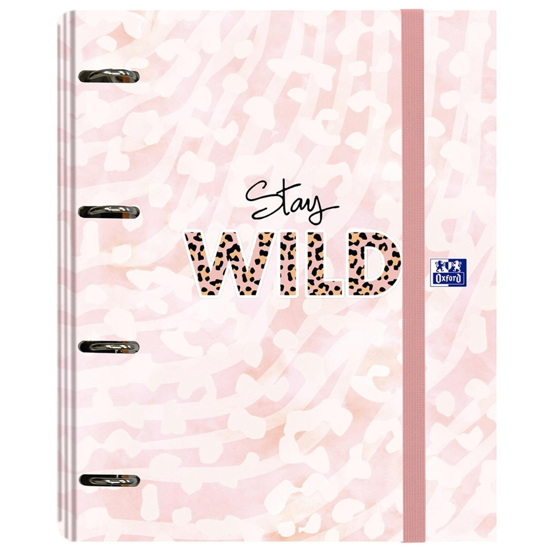 a4 notepad with replacement grid Oxford Animal Print