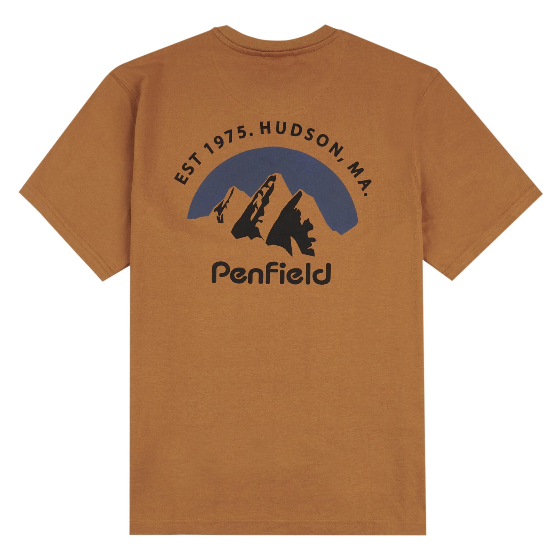T-shirt Penfield Arc Mountain Back Graphic