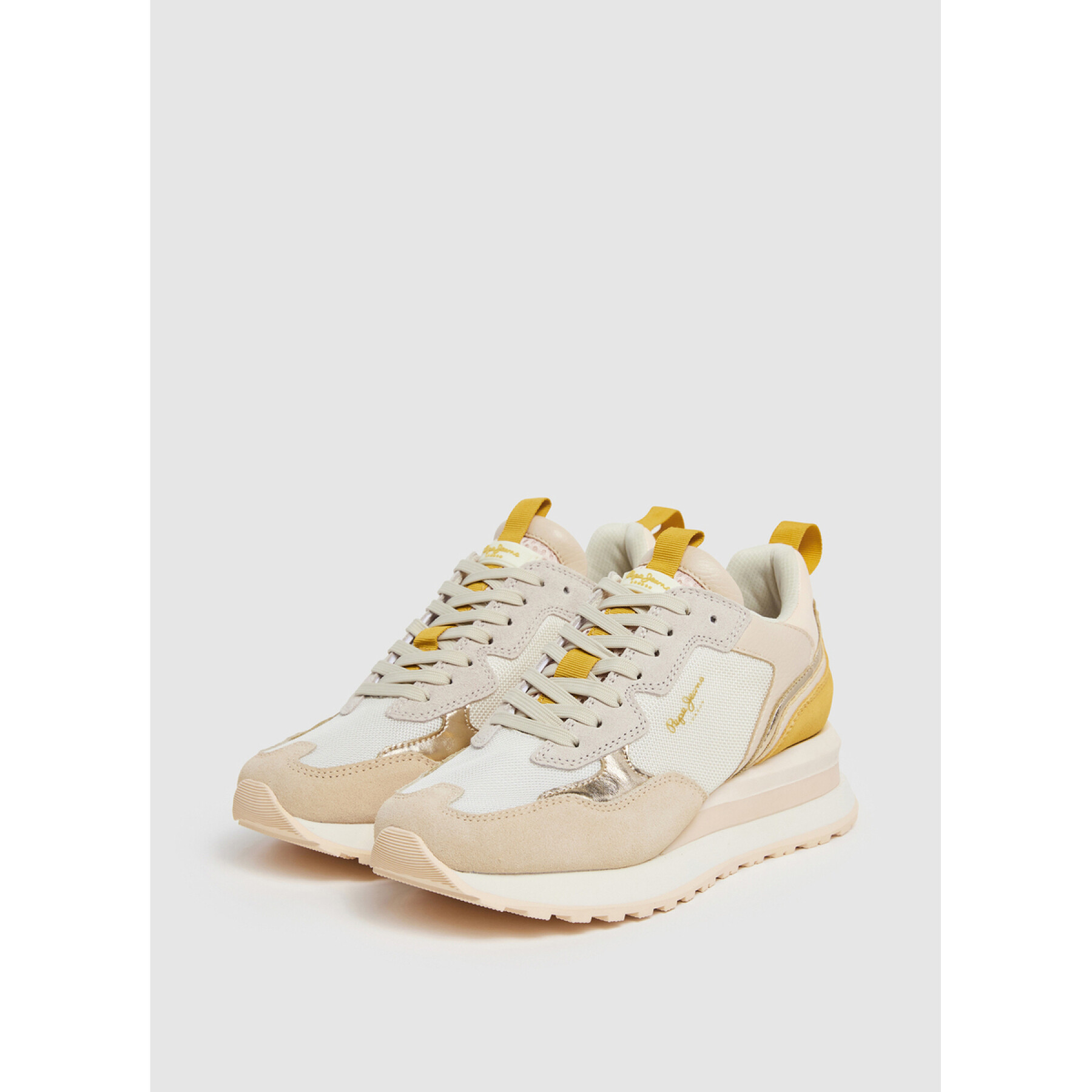 Women's low-top sneakers Pepe Jeans Blur Sour